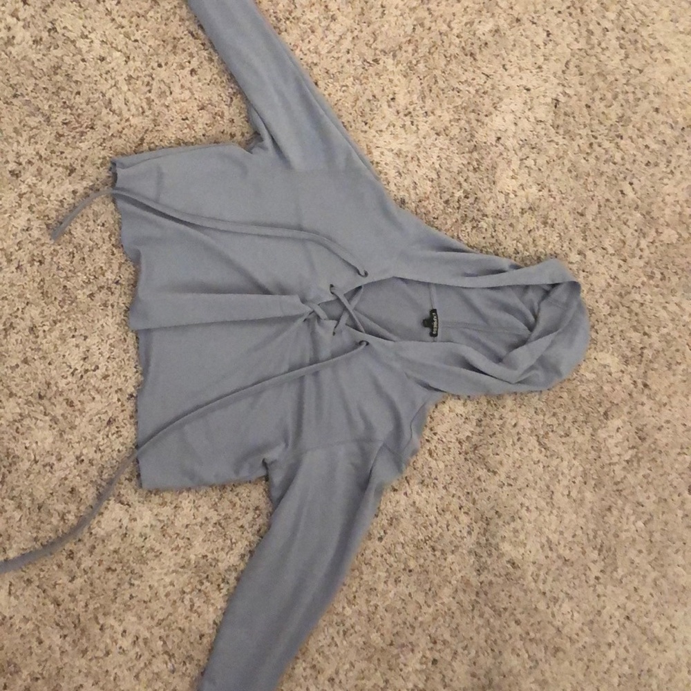 Cropped hoodie